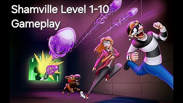 Robbery bob 2 Shamville (level 1 to 10) - iOS / Android Gameplay