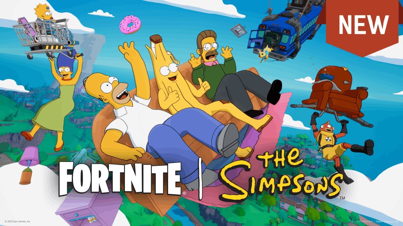 Fortnite x Simpsons: Alien Invasion Live Event!"
