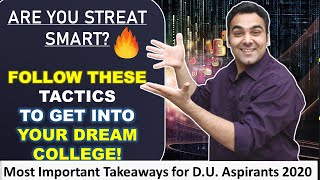 How to Get Dream College?| Most Important Lesson for Delhi University Admissions 2020 | 6th Cutoff