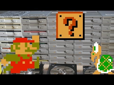 Super Mario Bros on FLOPPOTRON