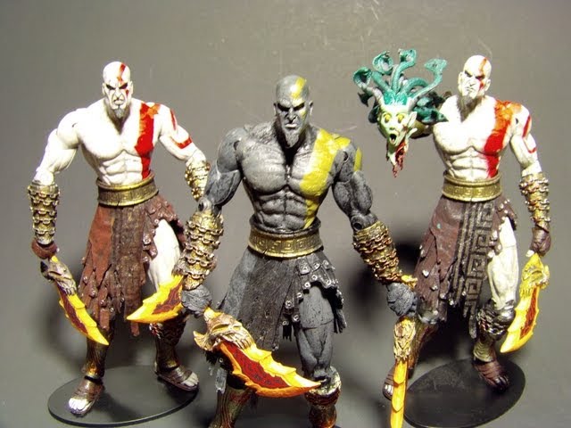 God of War GOW Action Figure Collection Neca Play Arts Kai Mondo 