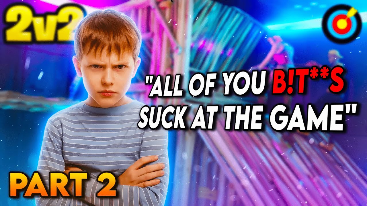 Я усмирил этого непочтительного мальчишку [ЧАСТЬ 2] — Контроль частей Fortnite 2 на 2
