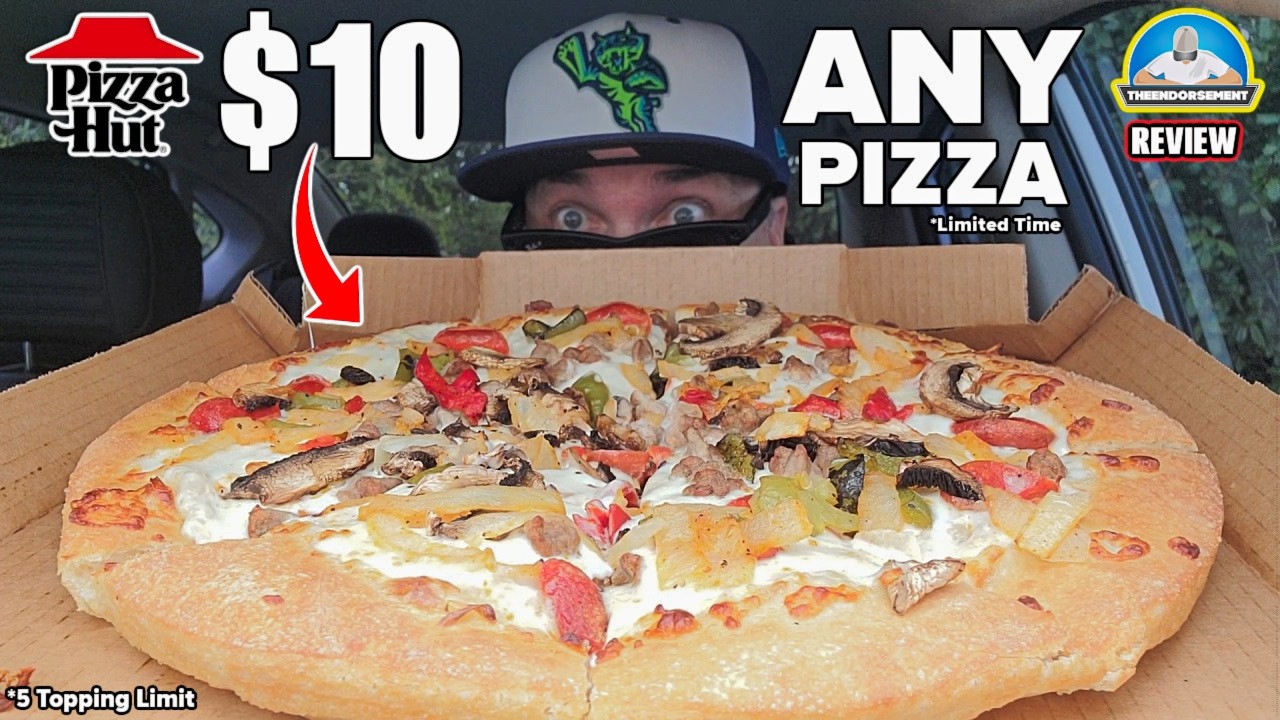Pizza Hut® $10 Any Pizza Deal! 💰🍕 | Better Deal Than Domino's®? | theendorsement