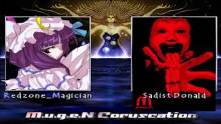 MUGEN: Redzone Magician (10p) vs. Some characters