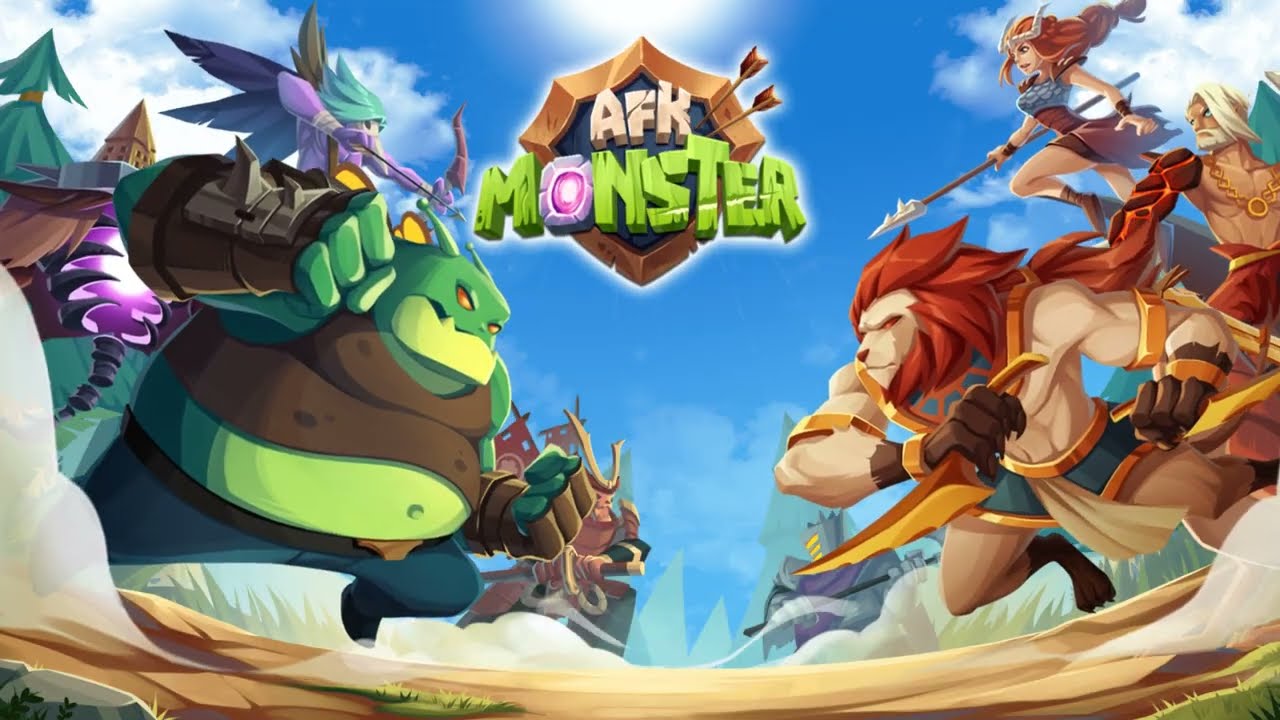 AFK Monster MOD APK cover