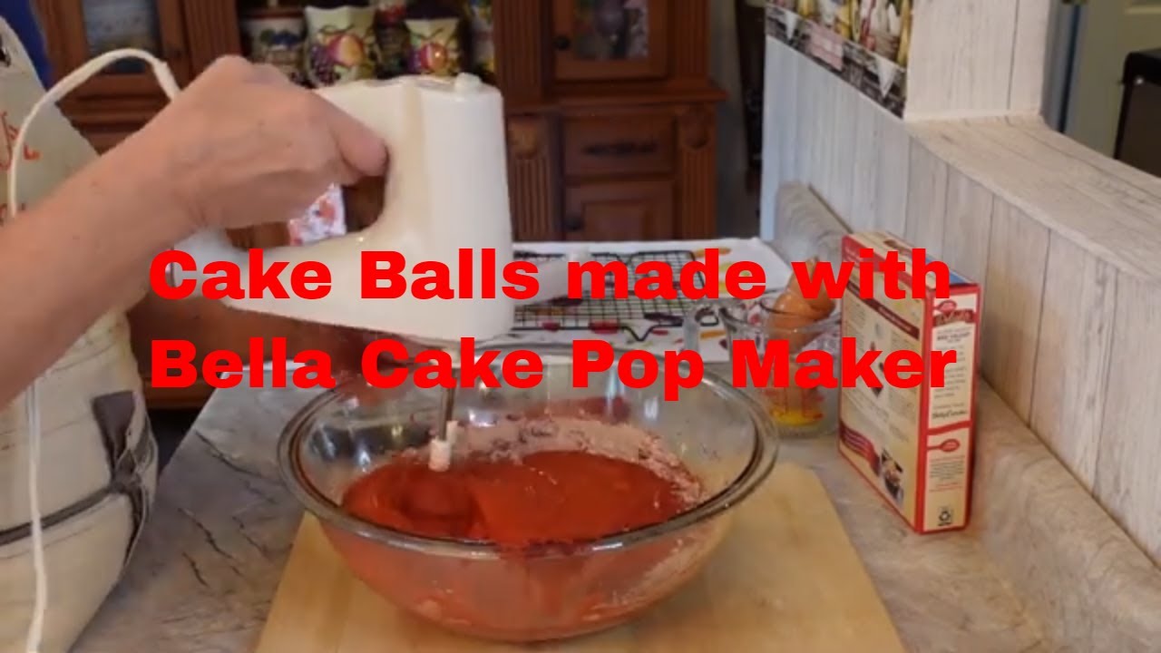 Bella Mini Cake Pop Maker - Pink