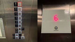 Schindler Traction Elevators at the Empire Columbia Apartments in Downtown Columbia, SC