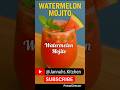 Watermelon Mojito | Refreshing Summer Drink 🍉✨