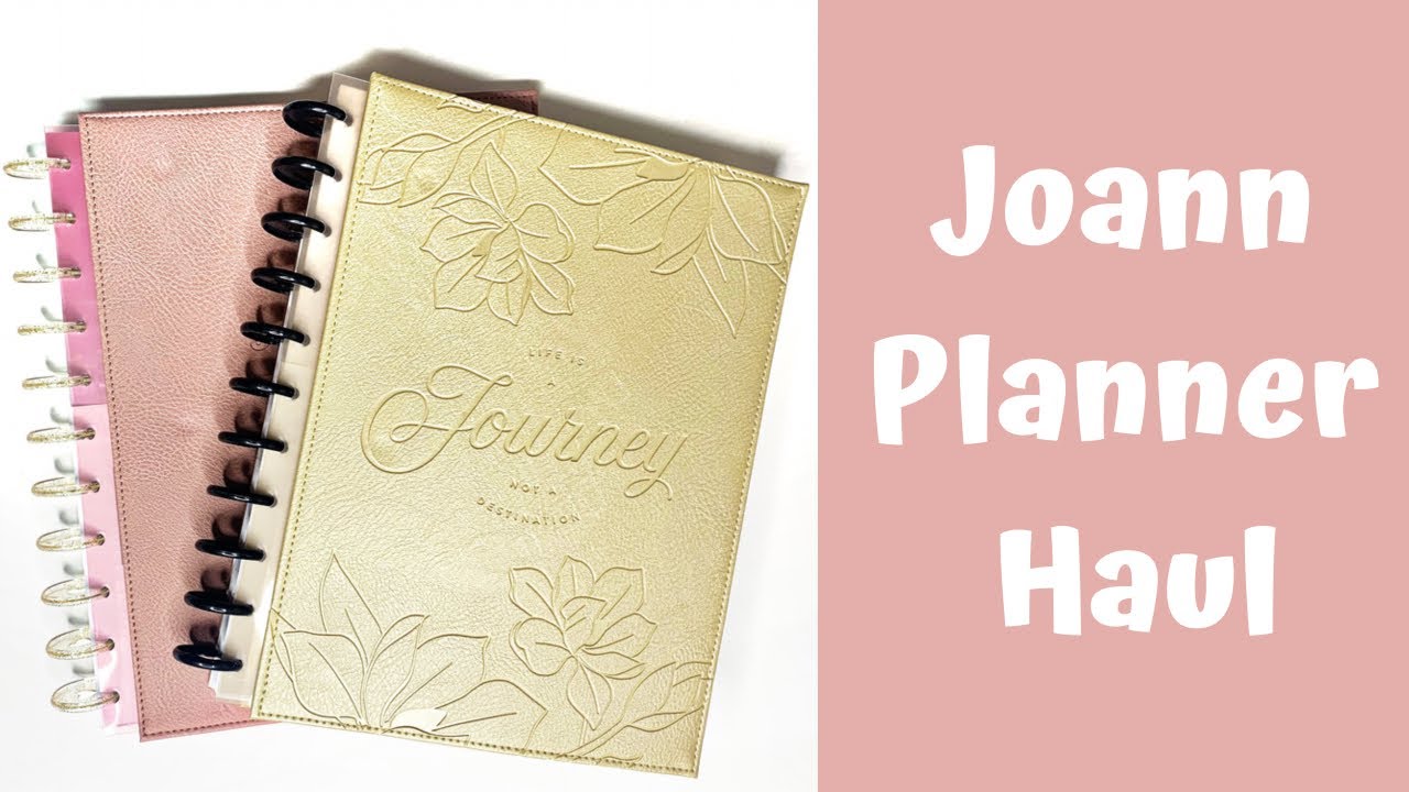 Joann Happy Planner Haul | Memory Keeping, Maribou Designs, Spoonful of Faith and more!