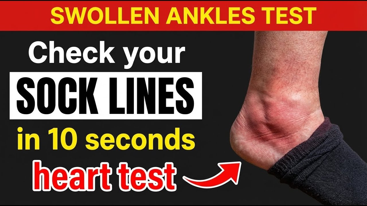 Deep Sock Marks? Check Your Heart With This 10-Second Test - YouTube