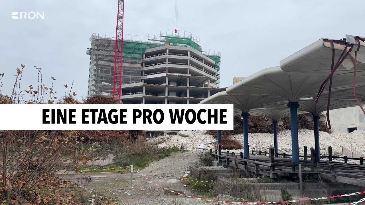 So läuft der Abriss des Rathauscenters in Ludwigshafen | RON TV