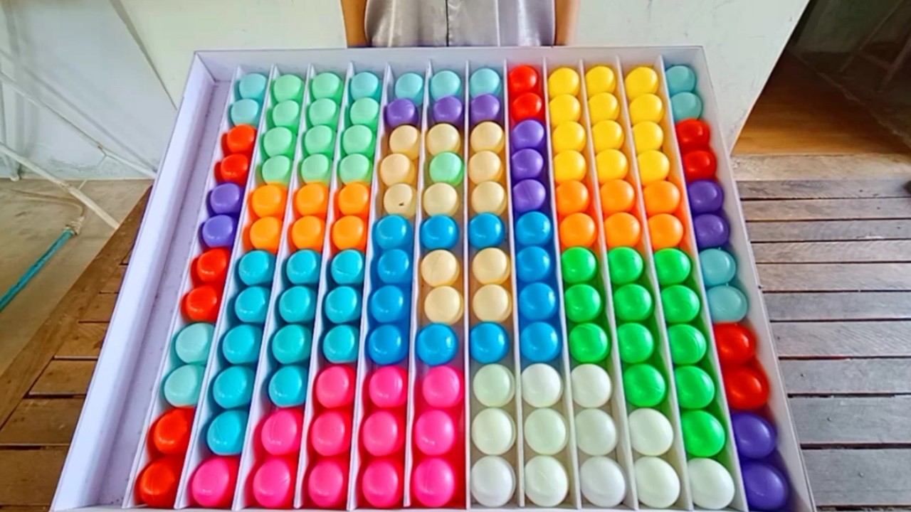 Color Sorting Ball Relax and Test Fast Hands Sharp Eyes