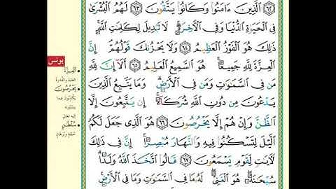من روائع التلاوات  احمد الرزيقي سورة يونس من ايه 55 الي ايه 64