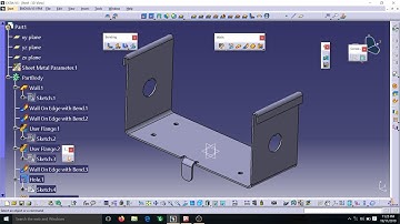 SHEET METAL DESIGN FOR BEGINNERS | Generative sheetmetal design | GSD