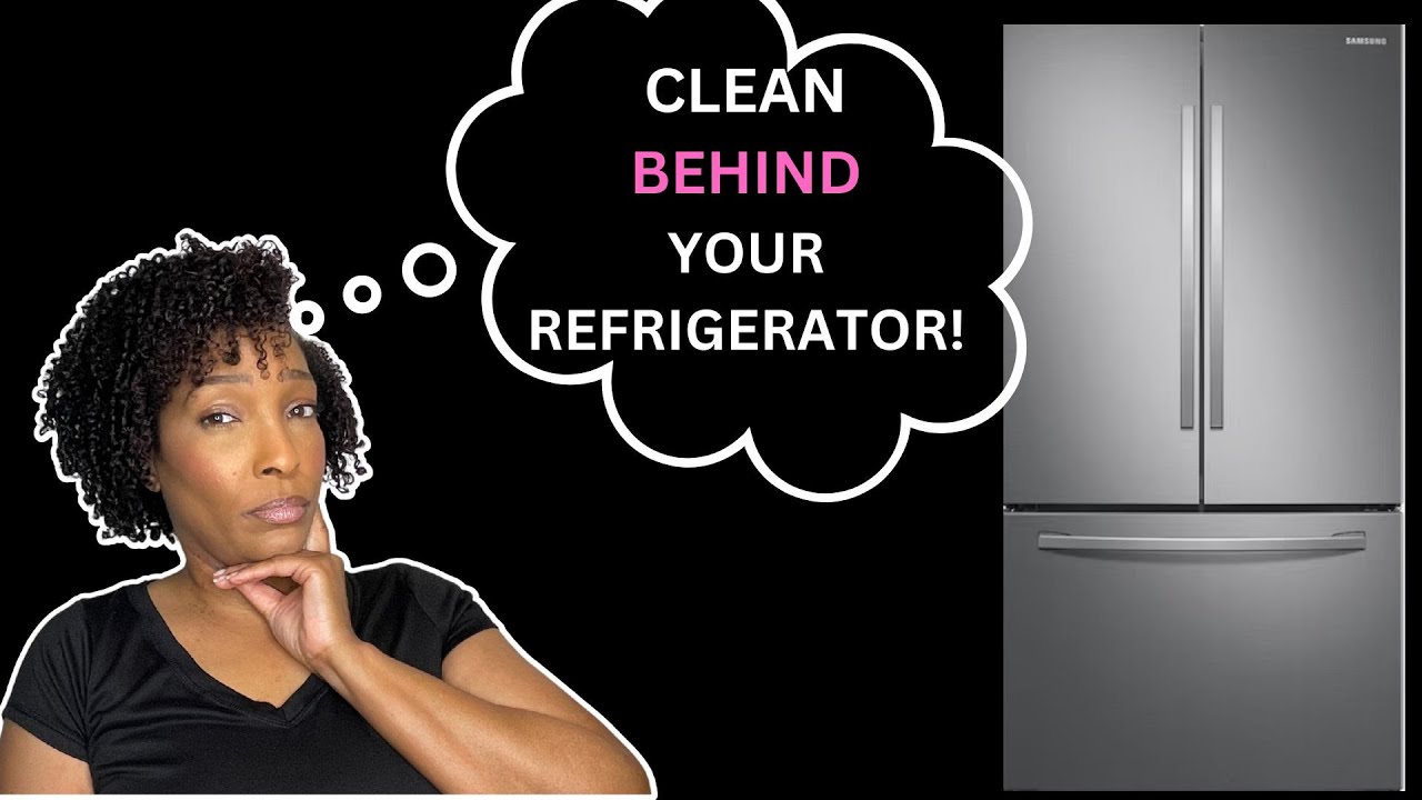 Vacuum Behind Your Refrigerator to keep it Running/5 Fridge Cleaning Tips 