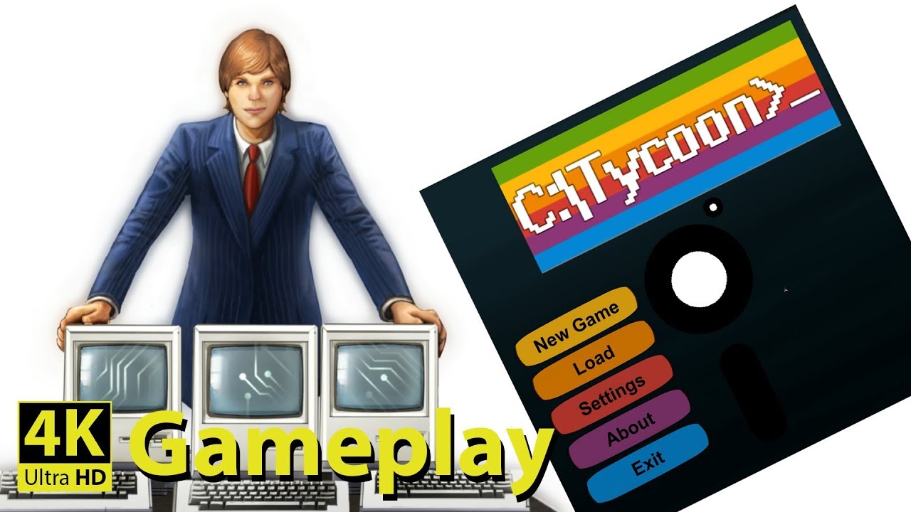 Computer Tycoon - 4K Gameplay