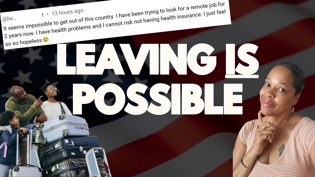 No Remote Job Needed | Leaving the US is Possible | #BlackWomenAbroad