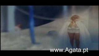 Video thumbnail of "Ágata videoClip Esta Escrito no Ceu 1997 - http://Agata.pt"