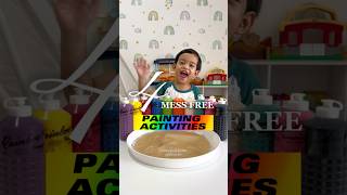 4 Mess Free Painting Activities for Babies & Toddlers. Follow my Instagram & TikTok @hanz.arfan