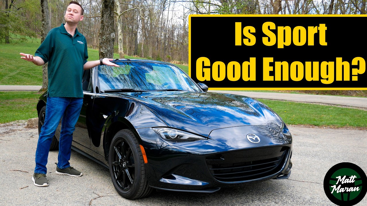 Is the Mazda MX-5 Miata Sport enough, or should you go up to the Club?