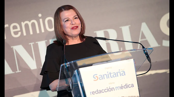 Pilar Barreto recibe el premio a la categora de Ps...