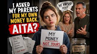 I asked my parents for my own money back. AITA?