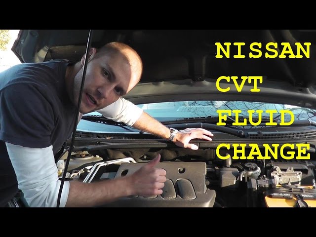 Nissan CVT Fluid Change with Basic Hand Tools - YouTube