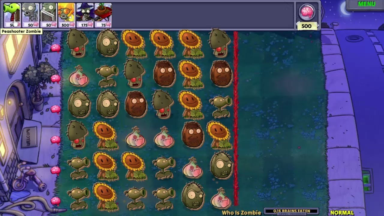 PvZ Hybrid - Almost beat 'Who is Zombie' in 'I, Zombie' Puzzle Mode