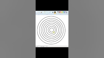 Draw Optical illusion in Computer Using MS Paint | Brother Princess Computer Center