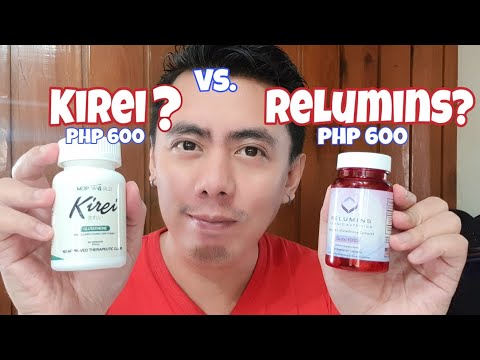 relumins glutathione 1000 review philippines RELUMINS GLUTA-1000 VS. KIREI GLUTATHIONE CAPSULES | FINAL REVIEW KUNG ALIN ANG MAS EFFECTIVE