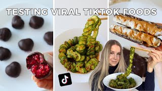 Testing Viral Tiktok Foods | Are they worth trying?