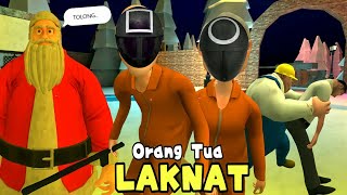 Selamatkan Santa Claus dari Orang Tua Laknat | Grandpa and Granny 3 screenshot 5