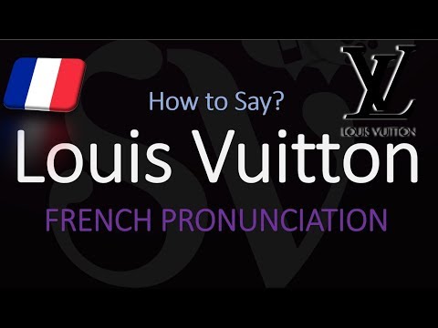 louis vuitton pronunciation