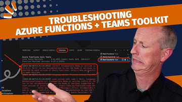 Troubleshoot Microsoft Teams Toolkit issues with Node, Azure Functions, & macOS