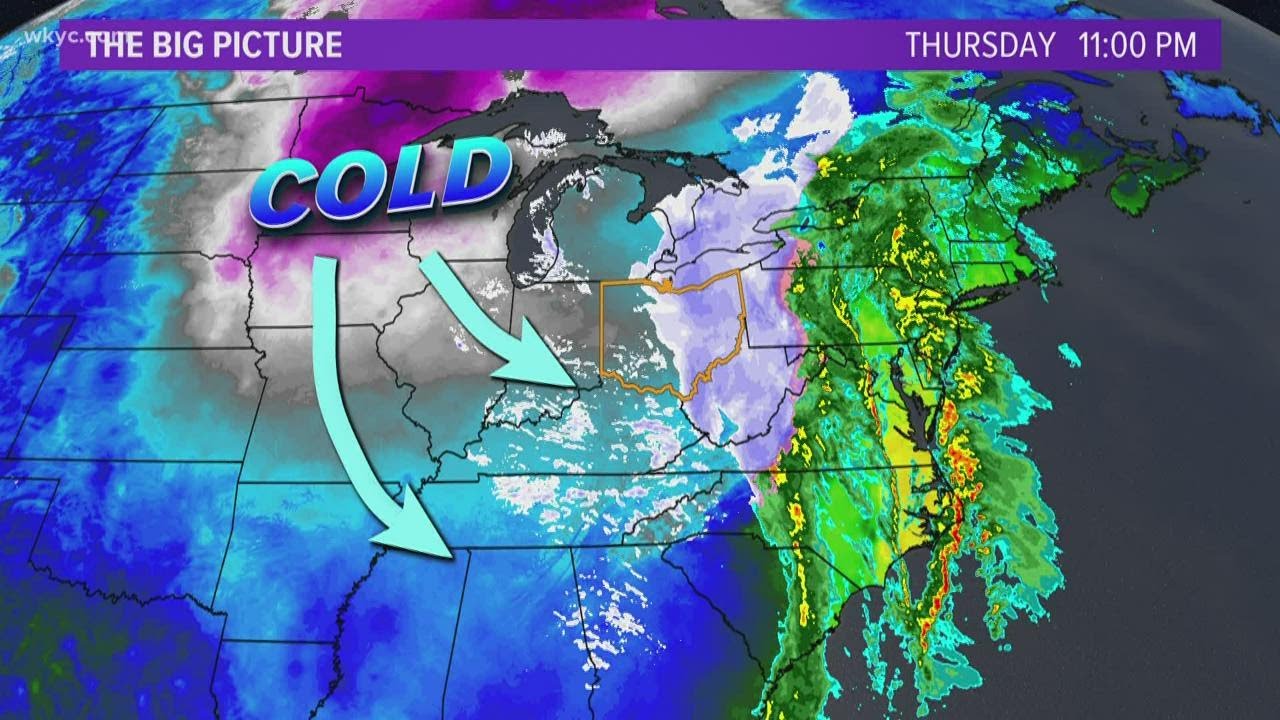 First look: Heavy snow falling across Northeast Ohio on Christmas Eve ...