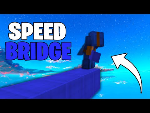 How to NINJA/SPEED Bridge in Minecraft! (2021)