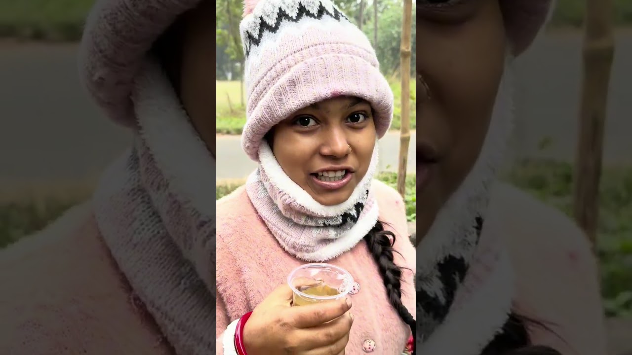 শীত পড়েছে আর অনুকে নিয়ে খেজুর রস খেতে যাব না এটা হতেই পারেনা 😝😝