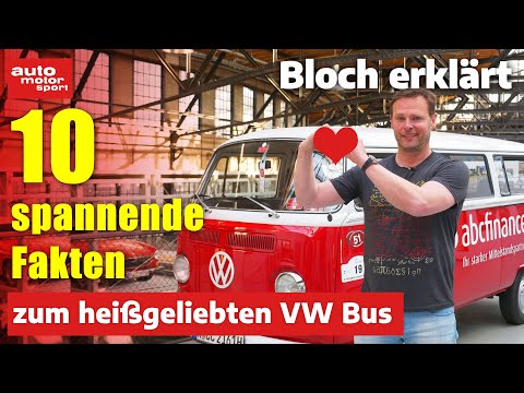 10 überraschende Fakten zum VW BUS von T1 bis T7! - Bloch erklärt #180 I auto motor und sport
