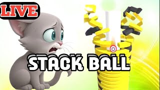 🔴 Breaking Towers Nonstop! #live #games #stackball #gameplay