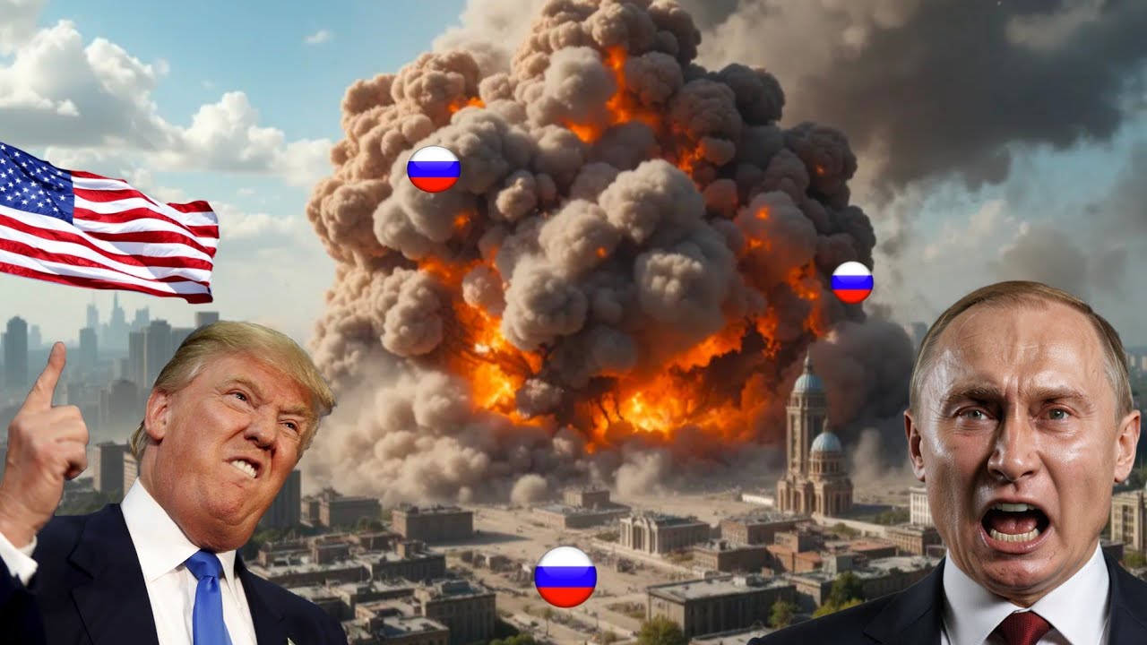 Today, 1 hour ago!  largest ammunition depot was suddenly attacked, look what happened.