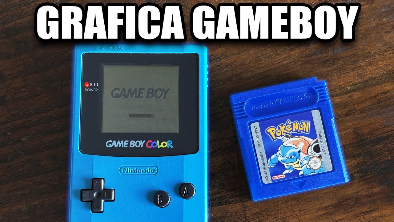 Come il Nintendo Gameboy Color Generava i Colori - YouTube