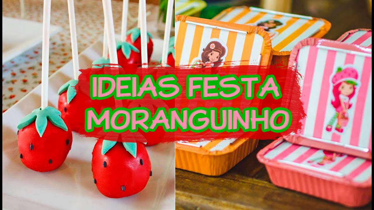 Bolo de aniversário para festa da moranguinho  Strawberry shortcake party,  Strawberry shortcake birthday, Strawberry birthday cake