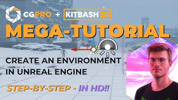 KitBash3D + Unreal Engine Mega-Tutorial - HD- How build a full environment step-by-step