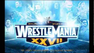 WWE WrestleMania 27  Theme Song ''Written in the stars'' by Tinie Tempah Lyrics
