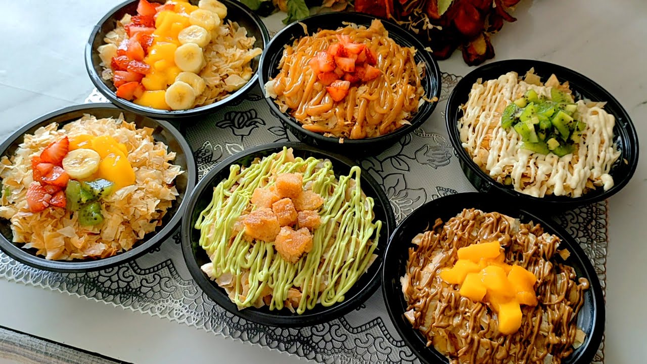 الكشري الحلو بطريقه عبقريه وصفه جديده الكل بيحكي عليها اختراع يكوتش ترند قالب الدنيا،👍😃😋 بأطعمة مميز