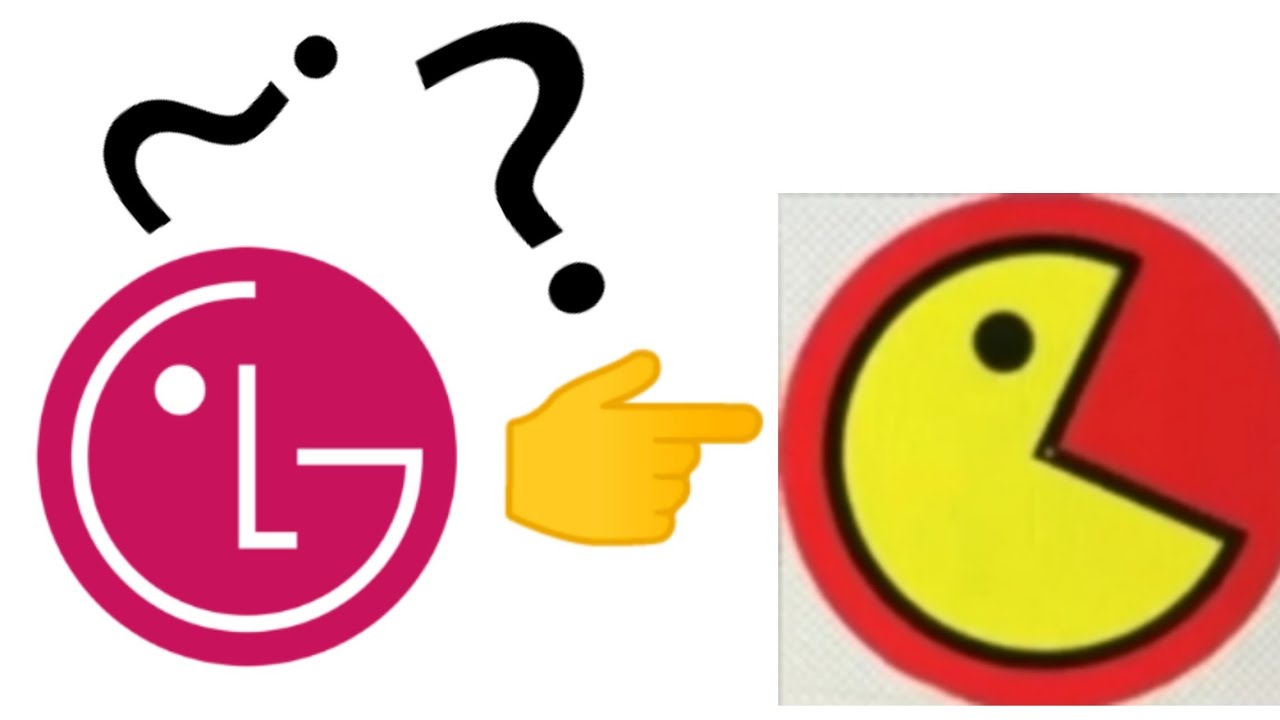 Pac-Man hidden in LG logo