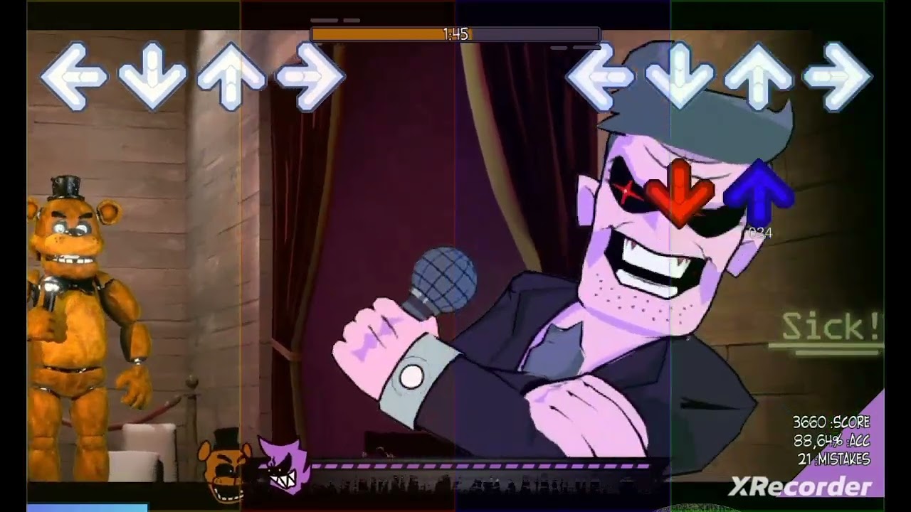 FNF VS FNAF 3 misconception رابط اللعبة في الوصف 