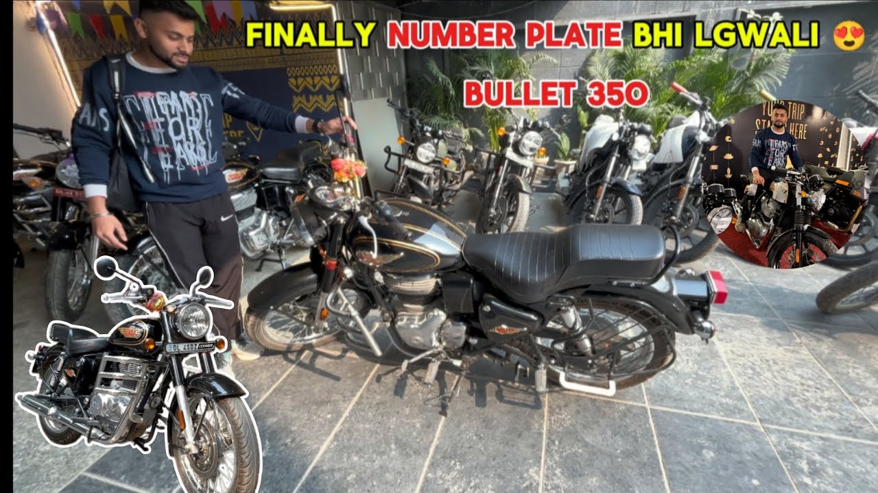 Kaisa laga new bullet ka no. 😍??  