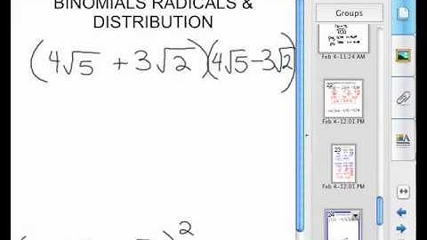 How to Multiply Irrational Numbers with radicals