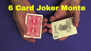 6 Card Joker Monte TUTORIAL by Mismag822 - The Card Trick Teacher 199,634 views 7 years ago 8 minutes, 32 seconds